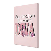 Australian Terrier DIVA Canvas Prints