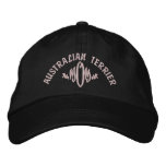 Australian Terrier Dog Mum Embroidered Hat