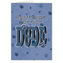 Australian Terrier DUDE Cards
