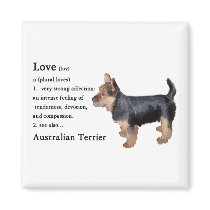 Australian Terrier Gifts Fridge Magnets