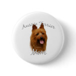 Australian Terrier Mom 2 Button