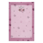 Australian Terrier MOM Customized Stationery