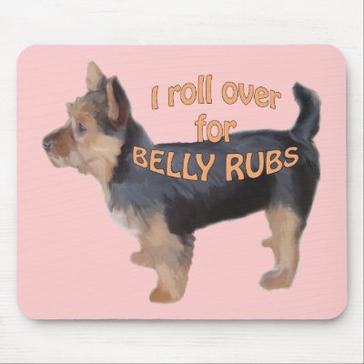 Australian Terrier Mousepad by knewfy