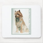 Australian Terrier sit Mousepad