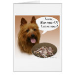 Australian Terrier Turkey Greeting Cards