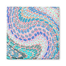Australian Twisted Dots Fridge Magnets