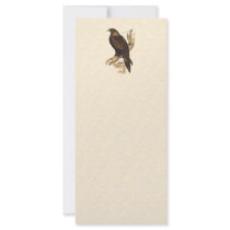 Australian Wedge Tailed Eagle. Huge Bird of Prey. Customized Rack Card
