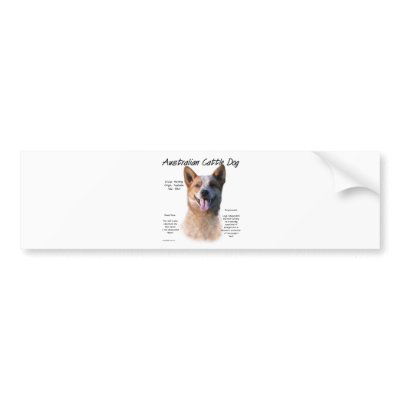 AustralianCattle Dog (redspec) History Design by GreyWolfCreation