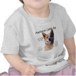 AustralianCattle Dog (redspec) History Design t-shirts