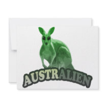 AustrAlien t-shirt Personalized Announcements