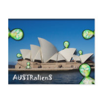 AUSTRalienS rOcK! Post Card
