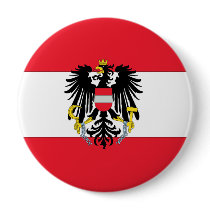 Austria Coat of Arms Pinback Buttons