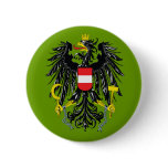 Austria Coat of Arms Button