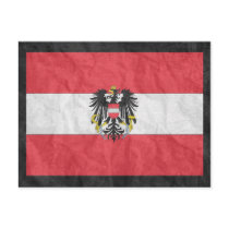 Austria Coat of Arms Flag
