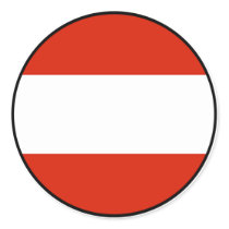 Austria Euro Sticker
