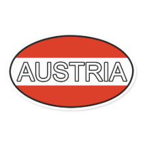 Austria Euro Sticker