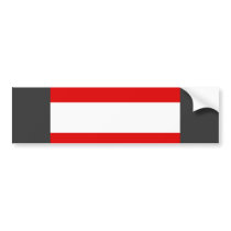 Austria Flag Bumper Sticker