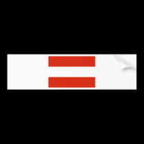 Austria Flag bumper stickers
