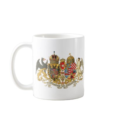 Austria-Hungary (1915-18) - Coat Of Arms Promo Coffee Mugs by LisasLair