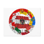 Austria & its Laender Waving Flags
