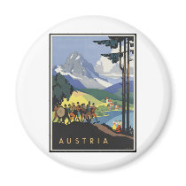 Austria Refrigerator Magnet
