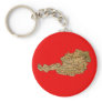 Austria Map Keychain
