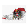Austria Map Post Cards