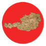 Austria Map Sticker