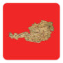Austria Map Sticker