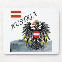 Austria - Osterreich Mouse Pads