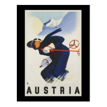 Austria Ski Post Cards