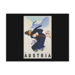 Austria Ski Post Card