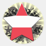 Austria Star Sticker