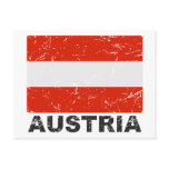 Austria Vintage Flag Postcards