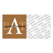 Austrian Black and Tan Hound Monogram