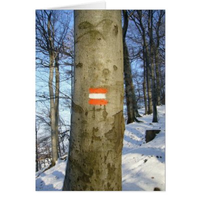austrian tree card by cardart