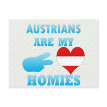 Austrians are my Homies Postcard