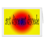 Aut Disce Aut Discede