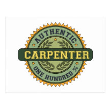 Authentic Carpenter Postcards