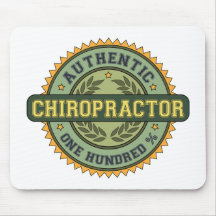 Authentic Chiropractor Mouse Pad