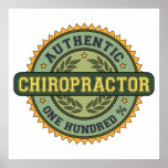 Authentic Chiropractor Posters