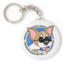 Authentic Cool Chihuahua Keychain