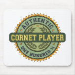 Authentic Cornet Player Mouse Mat