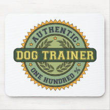 Authentic Dog Trainer Mouse Pad