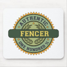 Authentic Fencer Mouse Pads