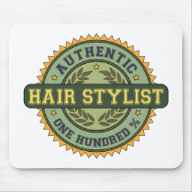 Authentic Hair Stylist Mouse Mat