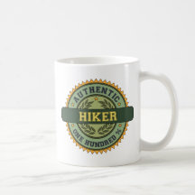 Authentic Hiker Coffee Mugs