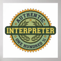Authentic Interpreter Print