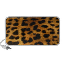Authentic Leopard Fur Texture iPhone Speakers