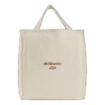 Authentic Life embroidered bags